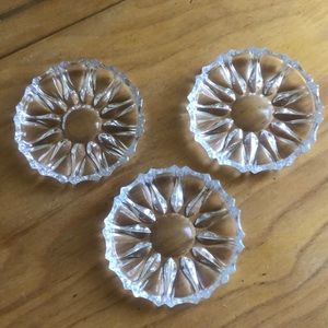 Crystal coasters